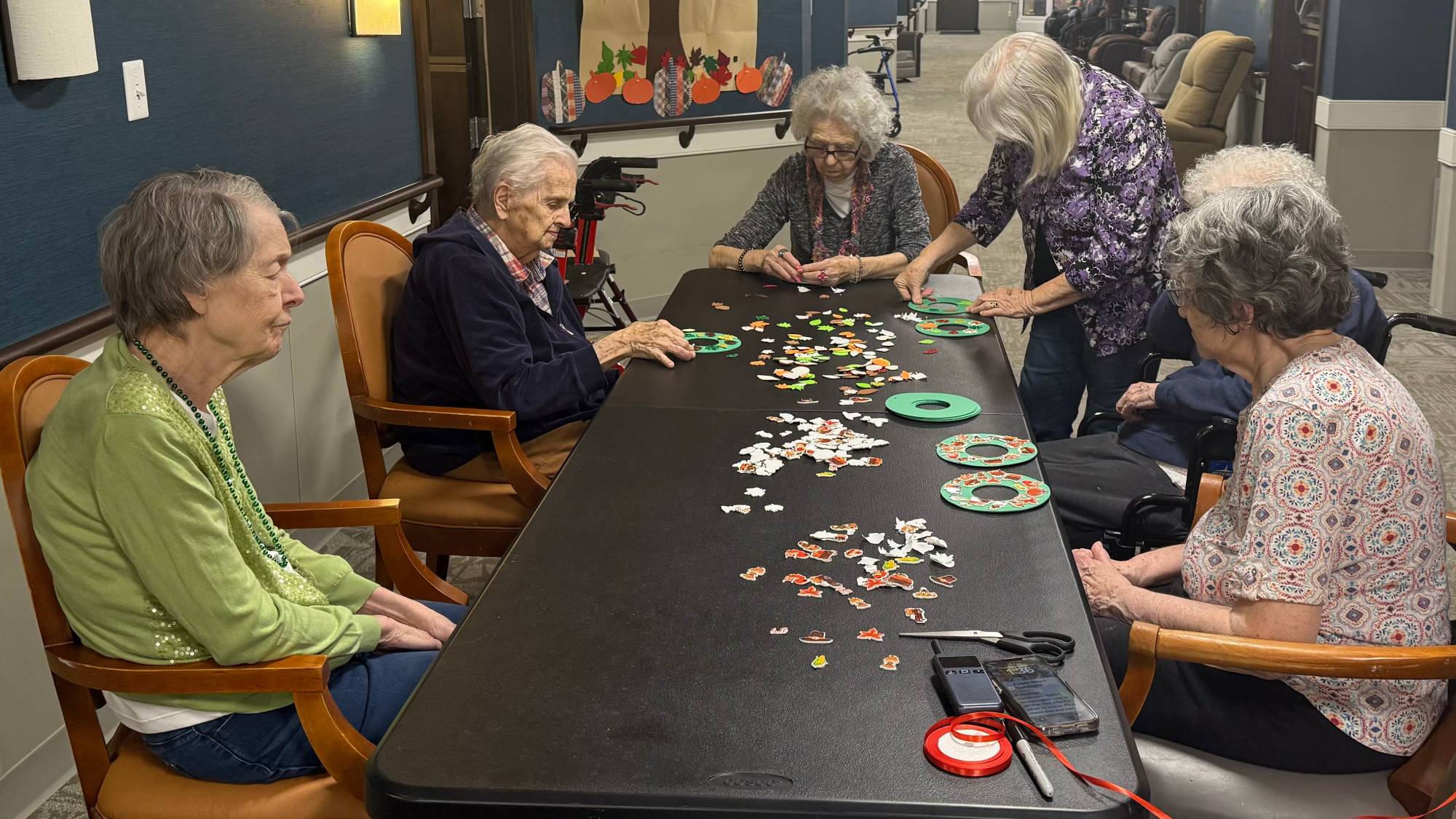 Routine for-seniors at Brentwood Healthcare Center