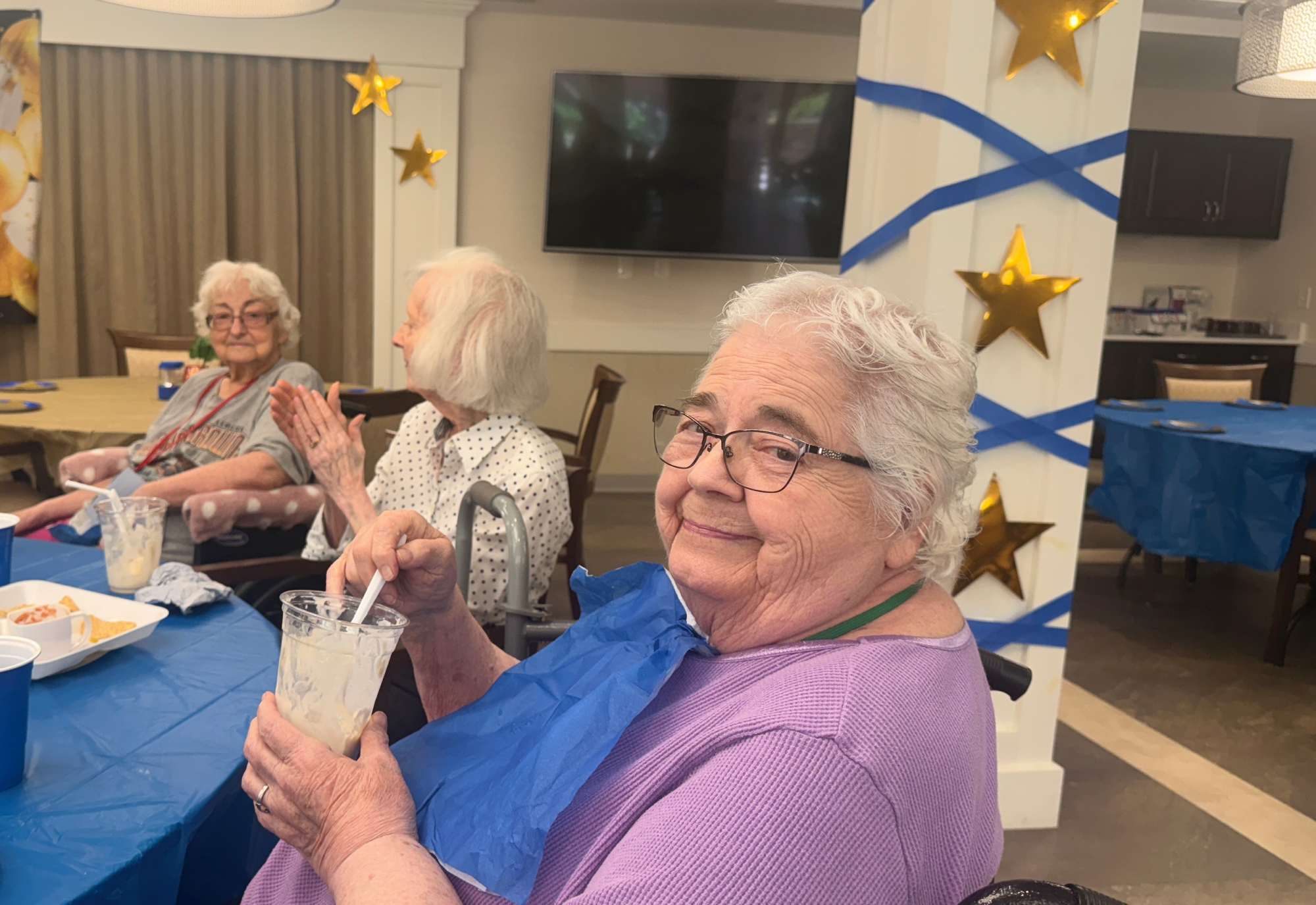 family visits in senior living